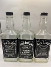 3 x GARRAFA DE UÍSQUE JACK DANIELS 70cl vazia lote de 3  comprar usado  Enviando para Brazil
