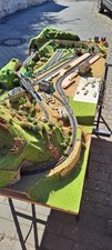 Modelleisenbahnplatte landscha gebraucht kaufen  Idar-Oberstein