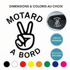 Sticker autocollant motard d'occasion  Saint-Perdon