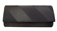 Black satin evening for sale  NEWCASTLE UPON TYNE