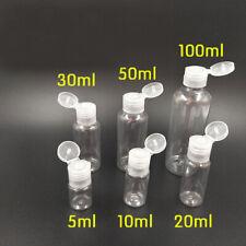 20ml 50ml 60ml 100ml recarga de plástico transparente bomba de névoa reutilização frascos de loção vazios comprar usado  Enviando para Brazil