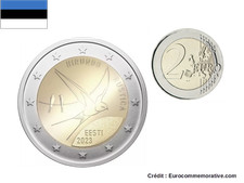 Commémorative estonie 2023 d'occasion  France