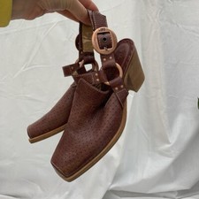 Vintage brown leather for sale  GRAYS