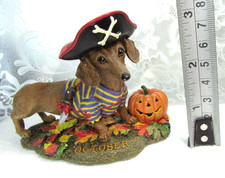 October dachshund figurine for sale  Lake Butler