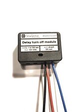 Carro direto 12V saída temporizador de carro interruptor relé de tempo 1-150 segundos kit atraso fora da caixa 20A comprar usado  Enviando para Brazil