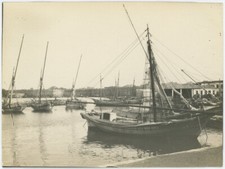 Rodas. Grecia. Barcos. Impresión Circa 1900. comprar usado  Enviando para Brazil