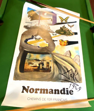 Affiche dali normandie d'occasion  Quarré-les-Tombes