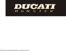 Adesivi ducati monster usato  Napoli