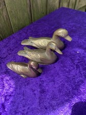 Set brass ducks for sale  KING'S LYNN