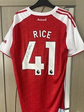 Declan rice signed for sale  GUISBOROUGH