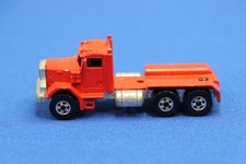Usado, Hot Wheels 1980 6 rodas vermelho Peterbilt misturador de cimento equipamento grande cavalos de trabalho parede preta comprar usado  Enviando para Brazil