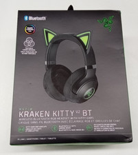 Fone de Ouvido para Jogos Razer Kraken Kitty V2 Bluetooth RGB com Orelhas de Gatinho Preto Novo na Caixa comprar usado  Enviando para Brazil