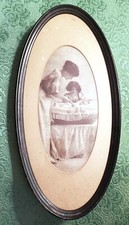 Antique framed oval for sale  Leetonia