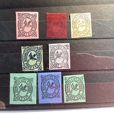 Local stamps 1855 for sale  Del Mar