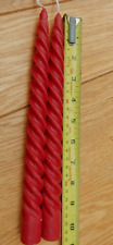 Pair wax taper for sale  POOLE