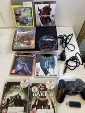 Pakiet konsoli PS3 Super Slim z kontrolerem oraz 8 grami i kablami na sprzedaż Pakiet konsoli PS3 Super Slim z kontrolerem oraz 8 grami i kablami na sprzedaż  Wysyłka do Poland