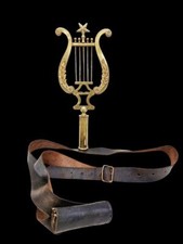 Hampe drapeau lyre d'occasion  Sausheim