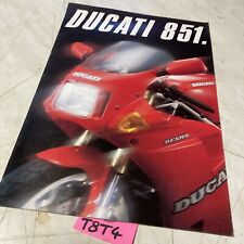 Ducati 851 prospectus d'occasion  Decize