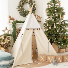 Tipi namiot do zabawy dla dziecka Boho White, teepee prezent na urodziny na sprzedaż  PL