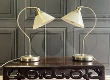 Pair contemporary brushed for sale  ROYSTON