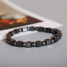 Braccialetto magnetico terapeutico in ematite  perline per la salute e la terapi comprar usado Braccialetto magnetico terapeutico in ematite  perline per la salute e la terapi comprar usado  Enviando para Brazil