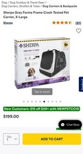 Sherpa pet carrier for sale  Attleboro