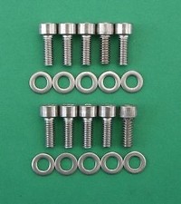 CABEÇAS DE TAMPA DE LIGA DE AÇO INOXIDÁVEL FORD ZETEC 1.6; 1.8; 2.0 comprar usado  Enviando para Brazil