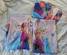 2 Pares de Cortinas Disney (Frozen) ANNA & ELSA COM GRAVATAS (4 PAINÉIS COM 4 COSTAS DE GRAVATA) comprar usado  Enviando para Brazil