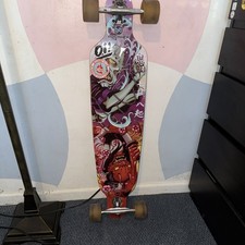 Punisher Skateboard 40” Longboard com Deck Côncavo de Bordo Canadense comprar usado  Enviando para Brazil