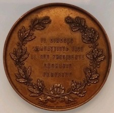 Medaglia circolo giambattista usato  Bra