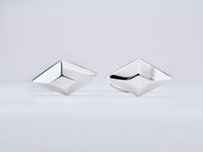 Abotoaduras Dunhill AG925 logotipo da marca cor prata com caixa acessório de moda masculino comprar usado Abotoaduras Dunhill AG925 logotipo da marca cor prata com caixa acessório de moda masculino comprar usado  Enviando para Brazil