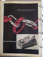 Pubblicità olivetti divisumma usato  Arezzo