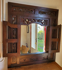 Miroir balinais vintage d'occasion  Vic-Fezensac
