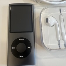 Apple iPod Nano 4ª Geração, 8GB, Cinza Escuro, Nova Bateria Instalada. comprar usado  Enviando para Brazil