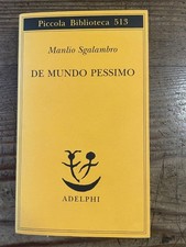 Manlio sgalambro mundo usato  Treviso