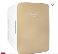 Mini geladeira Cooluli Infinity 0,35 pés cúbicos portátil bancada dourada comprar usado Mini geladeira Cooluli Infinity 0,35 pés cúbicos portátil bancada dourada comprar usado  Enviando para Brazil