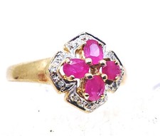 Pink rubin ring gebraucht kaufen  Wuppertal