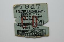 Southern railway ticket for sale  Shipping to Ireland