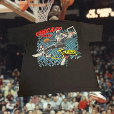 Camiseta de basquete vintage década de 1990 NBA Michael Jordan Chicago Bulls comprar usado  Enviando para Brazil