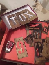 Stampi vintage lettere usato  La Spezia