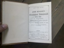 1886 1941 wisden for sale  BARNSTAPLE