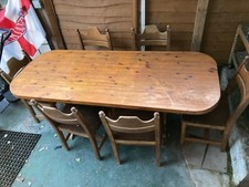 Pine dining table for sale  BEXLEY