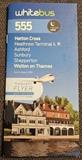 Whitebus timetables surrey for sale  HAVANT