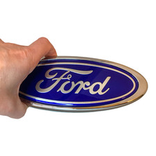 Emblema de grade ou tampa de caçamba logotipo oval azul emblema para caminhão Ford, usado comprar usado  Enviando para Brazil