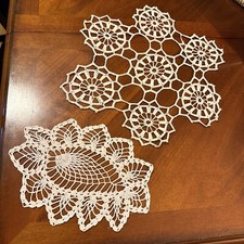 Handmade crocheted set for sale  Littleton