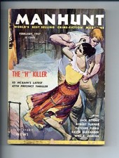 Usado, Manhunt Magazine Vol. 5 #2 GD 1957 comprar usado  Enviando para Brazil