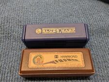 Lote Suzuki Harmonica Promaster Hammond HA-20-C y Hohner Blues Harmonica MS-G segunda mano  Embacar hacia Argentina