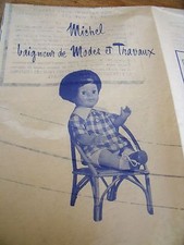 Patron poupee baigneur d'occasion  France