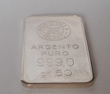 argento 999 investimento usato  Piovene Rocchette