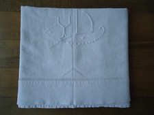 Drap coton monogramme d'occasion  Habsheim